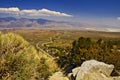 Owens Valley From Above Royalty Free Stock Photo