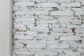 OWhite concrete block wall texture background Royalty Free Stock Photo