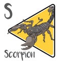 Scorpions are not insects but arachnids.