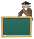 Owl & Blackboard