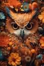 Owl in Full Bloom: A Rare Look at Natureâs Daylight Nocturnal
