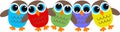 Owl header Royalty Free Stock Photo