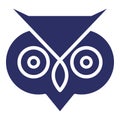 Owl  Isolated Vector Icon which can be easily modified or edited as you want Royalty Free Stock Photo