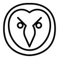 Owl  Isolated Vector Icon which can be easily modified or edited as you want Royalty Free Stock Photo