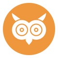 Owl Isolated Vector Icon which can be easily modified or edited as you want
