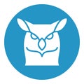 Owl  Isolated Vector Icon which can be easily modified or edited as you want Royalty Free Stock Photo