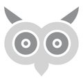Owl  Isolated Vector Icon which can be easily modified or edited as you want Royalty Free Stock Photo