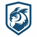 Owl shield logo