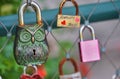 Owl love lock