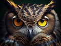 Owl staring Royalty Free Stock Photo