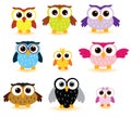 Owls Royalty Free Stock Photo