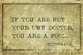 Own doctor Hippocrates