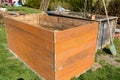 Own small garden - raised bed