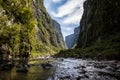 Ox River, at Canion Itaimbezinho - Aparados da Serra Nat Park Royalty Free Stock Photo