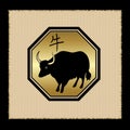 Ox zodiac Icon
