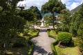 Park in Oxapampa city, Peru Royalty Free Stock Photo