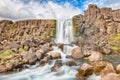 Oxararfoss Royalty Free Stock Photo