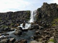 Oxararfoss waterfall in Iceland