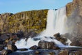 Oxararfoss waterfalls in Iceland