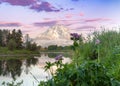 Oxbow Bend along the Snake River from Grand Teton National Park, Wyoming.