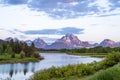 Oxbow Bend along the Snake River from Grand Teton National Park, Wyoming.