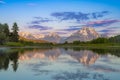 Oxbow Bend along the Snake River from Grand Teton National Park, Wyoming.