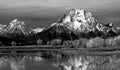 Oxbow Bend in Black & White