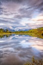 Oxbow Bend at Dawn Royalty Free Stock Photo