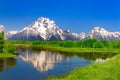 Oxbow Bend at at Grand Teton