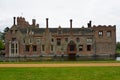 Oxburgh Hall, Norfolk, England - rear view from lawn