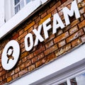 Oxfam Charity Shop Logo With No People Royalty Free Stock Photo