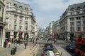 Oxford Circus, London - slightly elevated view Royalty Free Stock Photo