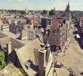 Oxford, England from above Royalty Free Stock Photo