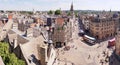 Oxford, England aerial skyline