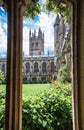 Oxford, Magdalen college (1458) historical buildings, Oxford university Royalty Free Stock Photo