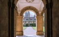 Oxford, Magdalen college (1458) historical buildings, Oxford university Royalty Free Stock Photo