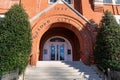 Exterior of the Oxford MS City Hall building in the town square Royalty Free Stock Photo