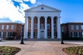 Famous Lyceum hall building on the Ole Miss campus, also known as the University of Royalty Free Stock Photo