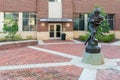 Archie Manning Statue at Ole Miss Royalty Free Stock Photo