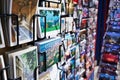 Oxford postcards in a souvenir shop