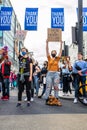 OXFORD STREET, LONDON/ENGLAND- 6 September 2020: BLM protesters as part of an All Black Lives UK protest in central London