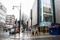 OXFORD STREET, LONDON, ENGLAND- 17th February 2021: Quiet Oxford Street during the latest coronavirus lockdown