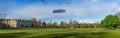 Oxford, UK - 30 April 2016: Christchurch College meadow