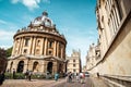 OXFORD, UK - AUG 29, 2019: Radcliffe Camera, Bodleian Library, Oxford University, Oxford, Oxfordshire, England, UK