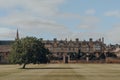 Exterior of the Christ Church College, one the historic colleges of famous Oxford University, UK Royalty Free Stock Photo