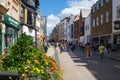 Oxford High Street on a sunny summer day