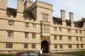 Oxford, UK - October 13, 2018: City buildings known as the home of the University of Oxford.