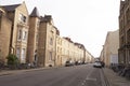 OXFORD/ UK- OCTOBER 26 2016: Exterior Of Terraced Houses In Oxford Royalty Free Stock Photo