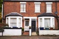 OXFORD/ UK- OCTOBER 26 2016: Exterior Of Victorian Terraced Houses In Oxford Royalty Free Stock Photo