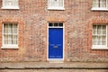 OXFORD/ UK- OCTOBER 26 2016: Exterior Of Victorian Terraced Houses In Oxford Royalty Free Stock Photo